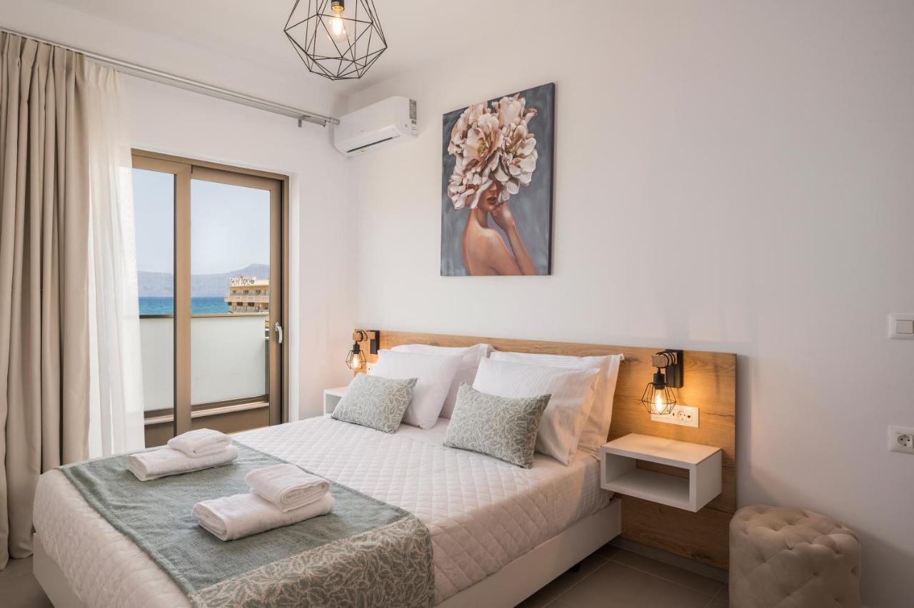 Indigo Blue Seaside Deluxe Apartments Kíssamos Exteriér fotografie