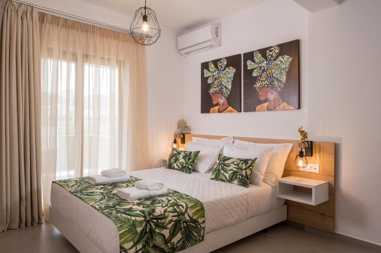 Indigo Blue Seaside Deluxe Apartments Kíssamos Exteriér fotografie
