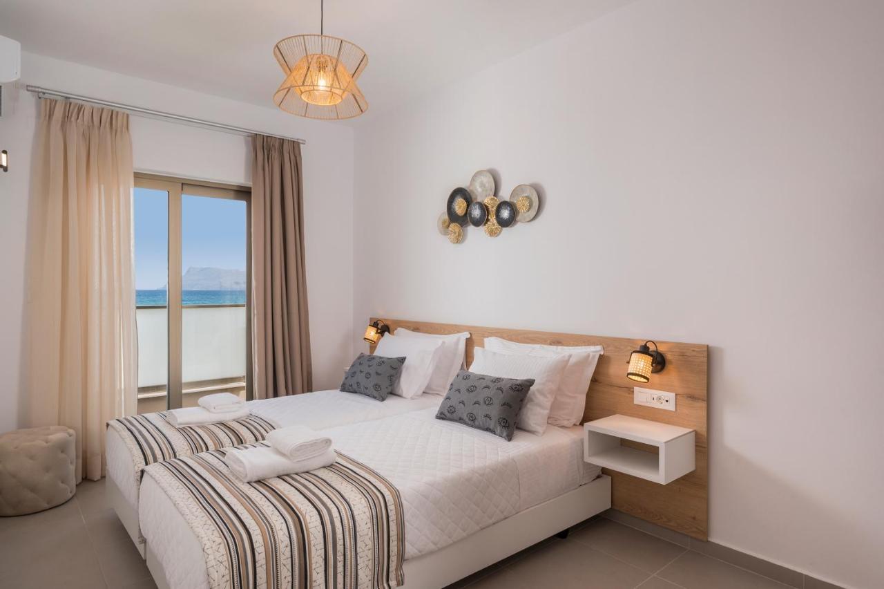Indigo Blue Seaside Deluxe Apartments Kíssamos Exteriér fotografie