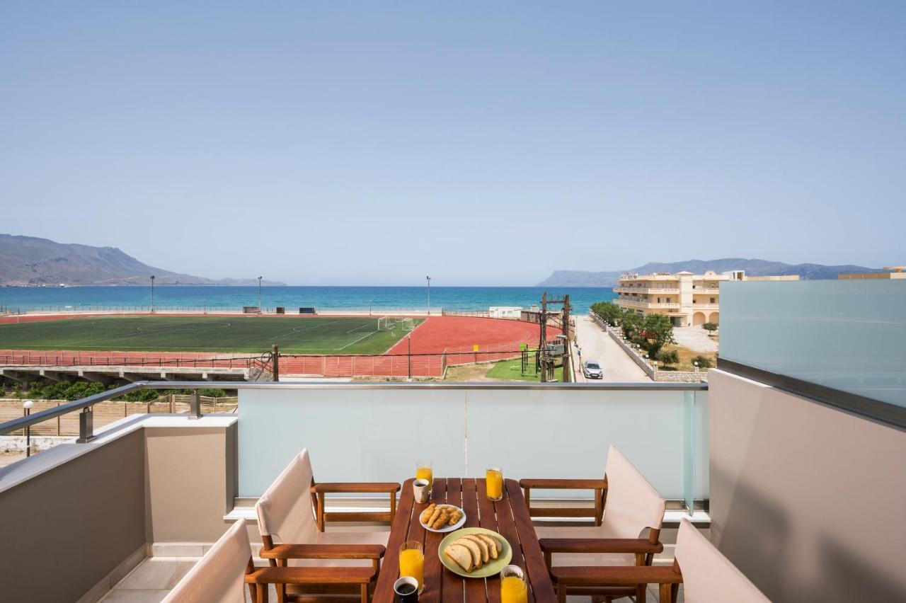 Indigo Blue Seaside Deluxe Apartments Kíssamos Exteriér fotografie