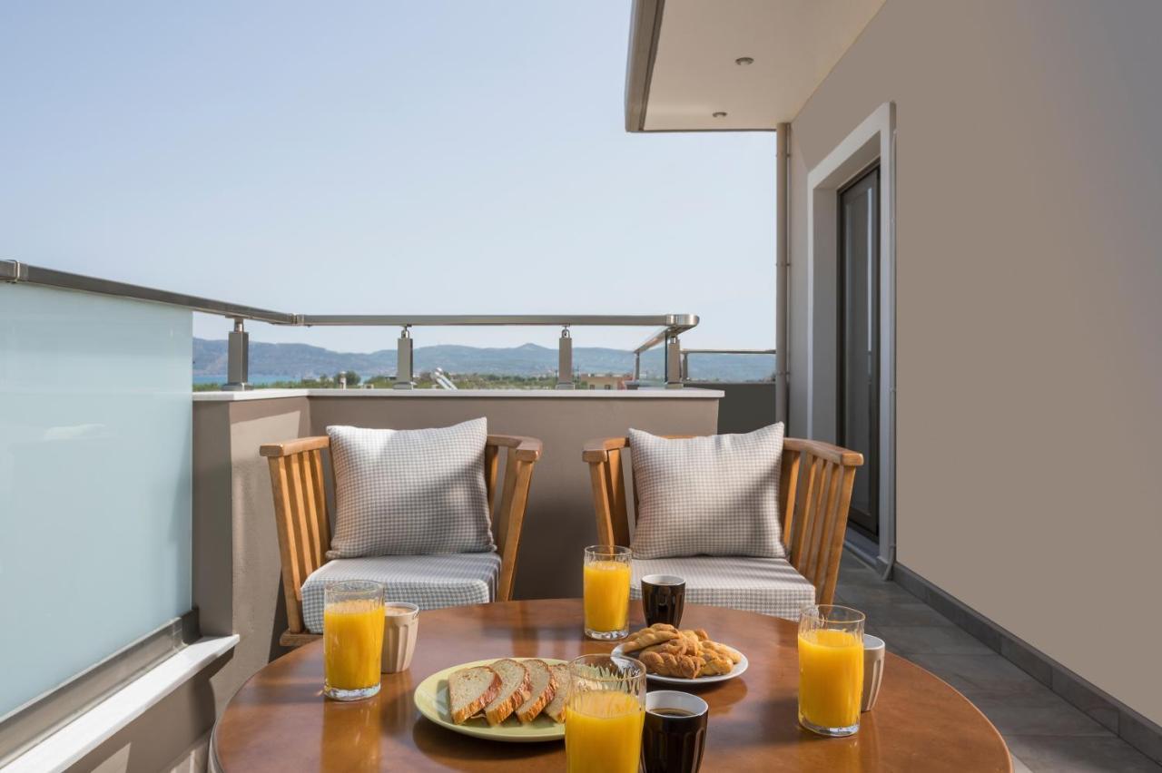 Indigo Blue Seaside Deluxe Apartments Kíssamos Exteriér fotografie