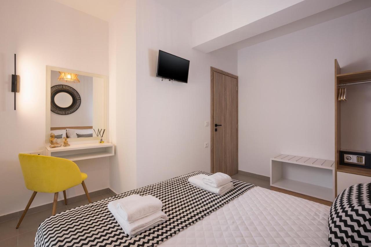Indigo Blue Seaside Deluxe Apartments Kíssamos Exteriér fotografie
