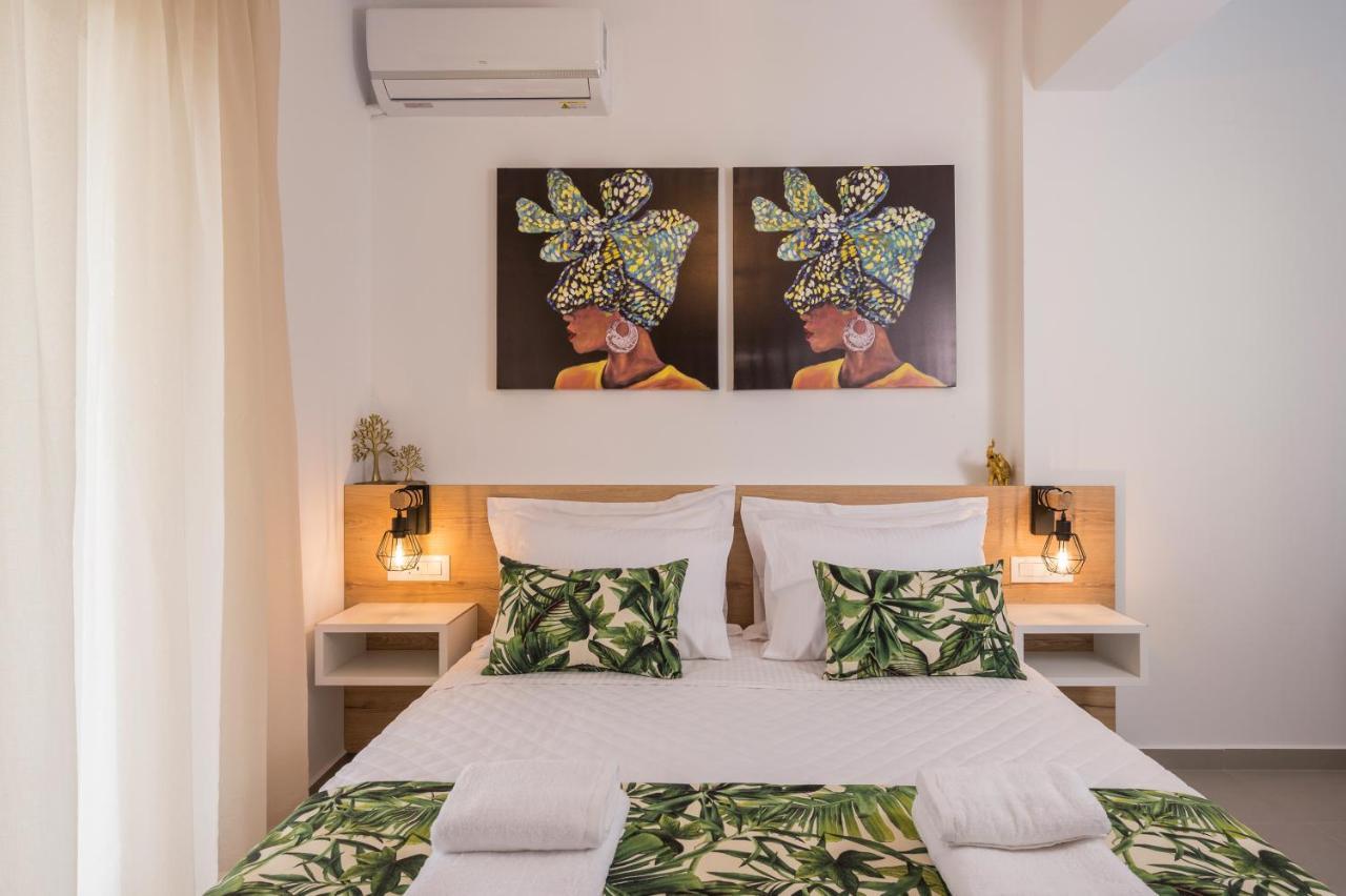 Indigo Blue Seaside Deluxe Apartments Kíssamos Exteriér fotografie
