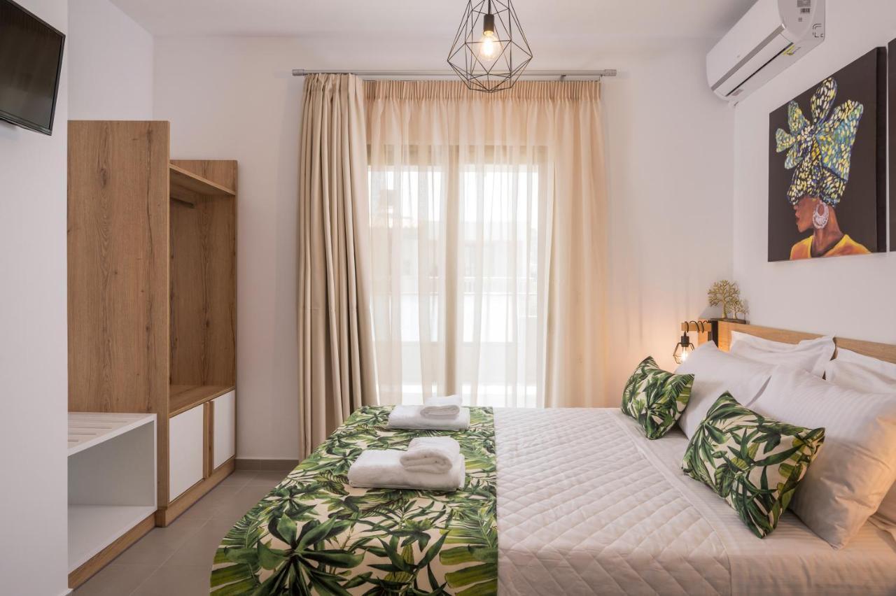 Indigo Blue Seaside Deluxe Apartments Kíssamos Exteriér fotografie
