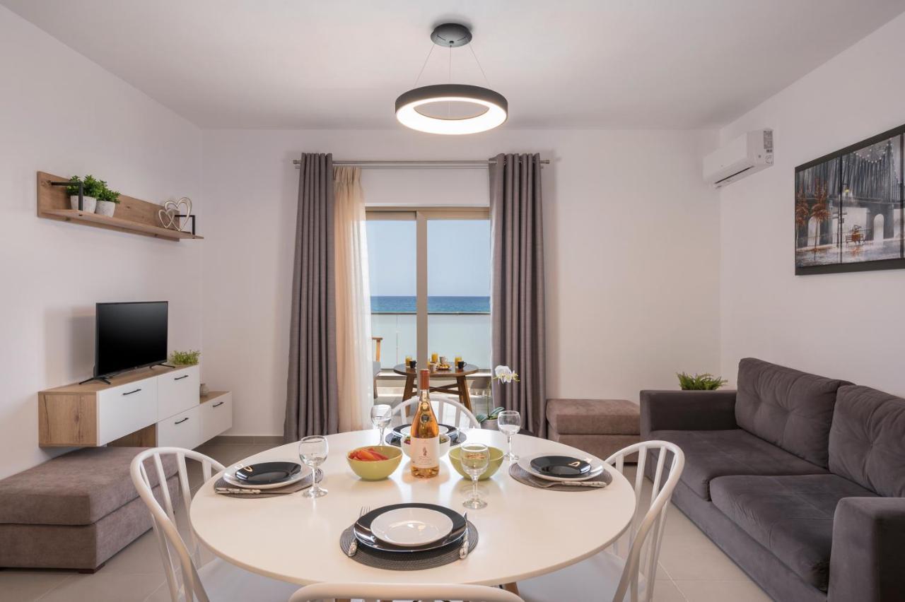 Indigo Blue Seaside Deluxe Apartments Kíssamos Exteriér fotografie