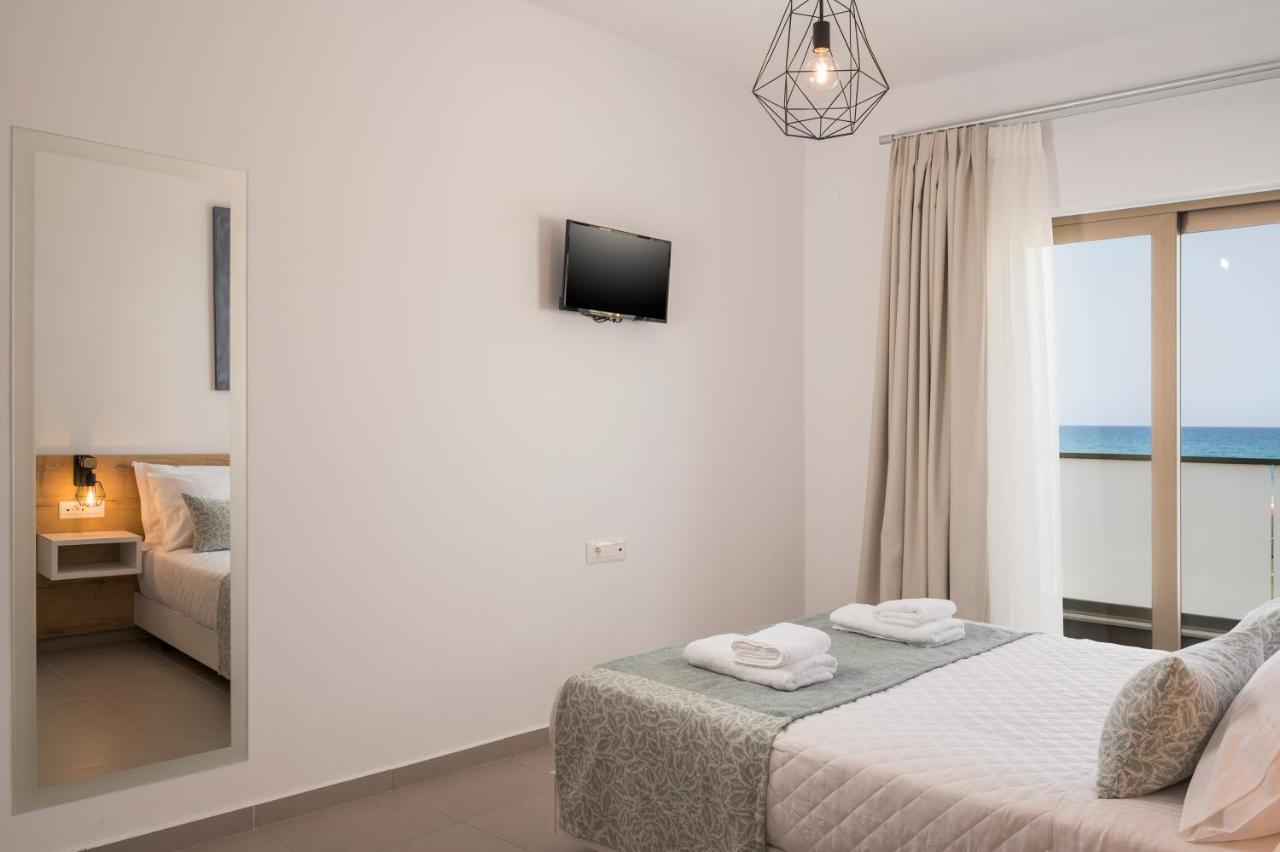 Indigo Blue Seaside Deluxe Apartments Kíssamos Exteriér fotografie