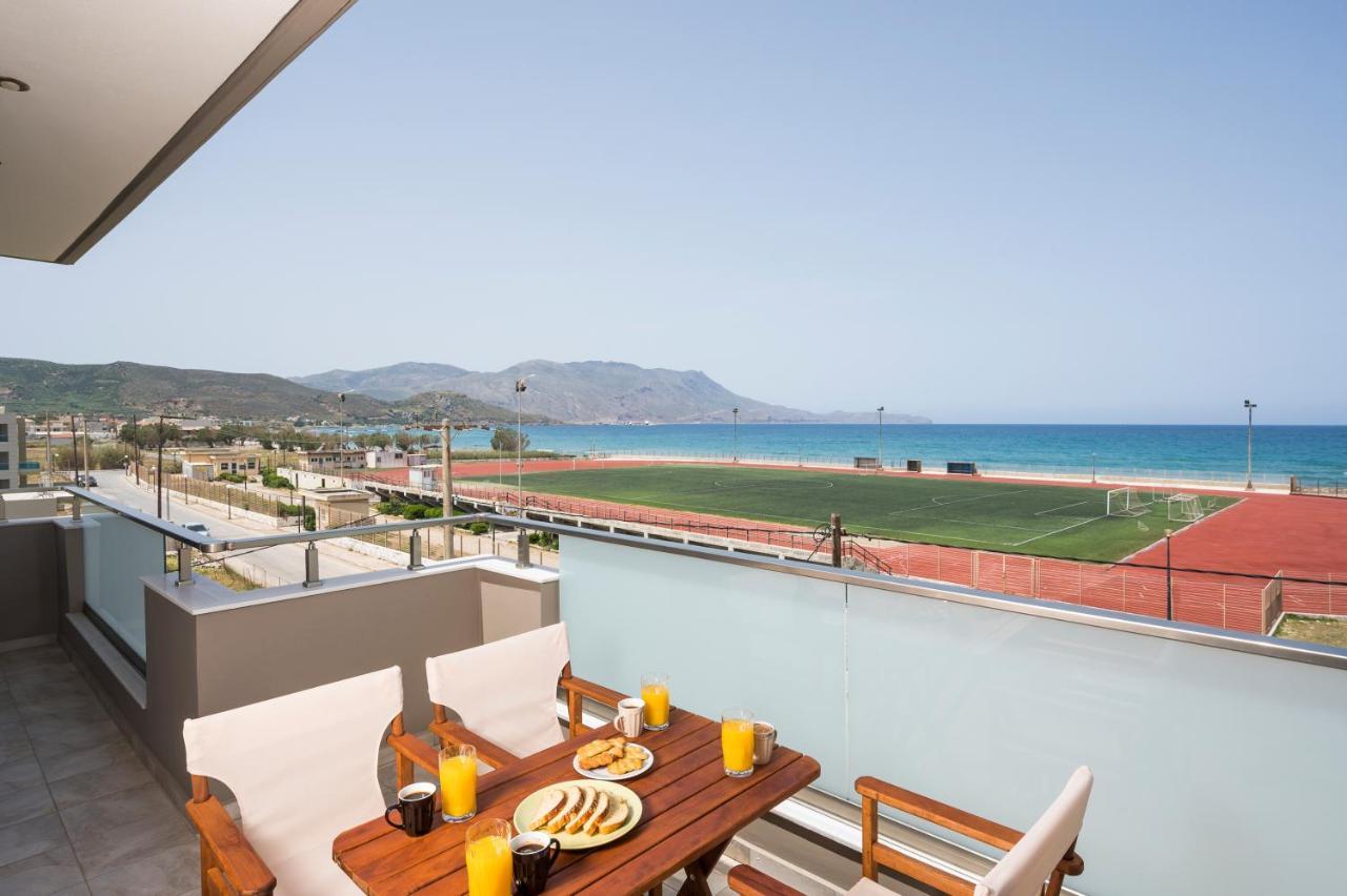 Indigo Blue Seaside Deluxe Apartments Kíssamos Exteriér fotografie